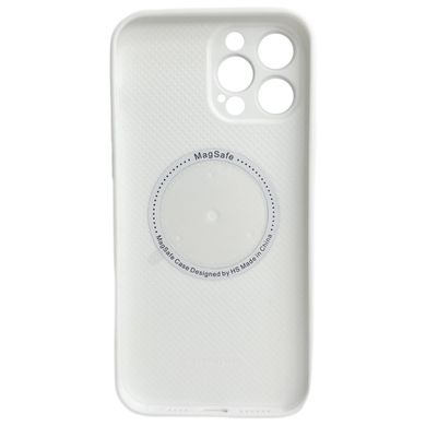 Чохол AG-Glass Matte Case with MagSafe для iPhone 14 PRO MAX Silver