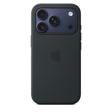 Чехол Silicone Case with MagSafe OEM для iPhone 17 PRO Black