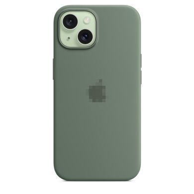 Чехол Silicone Case Full OEM+MagSafe для iPhone 15 Cypress - ash-mobile.com.ua - фото 4