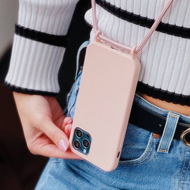 Чехол WAVE Lanyard Case для iPhone 12 MINI Electric Pink купить