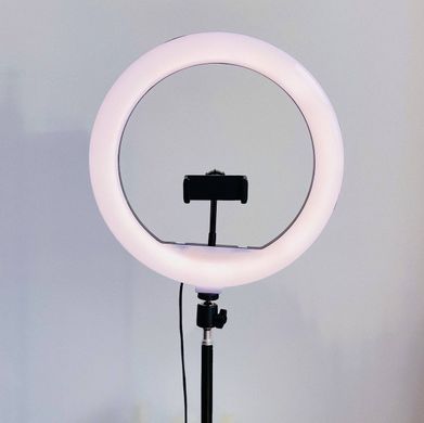 Кольцевая светодиодная Led Лампа (MJ26) Радуга (26 см) + тренога купить