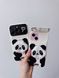 Чехол с закрытой камерой для iPhone 7 Plus | 8 Plus Panda Biege
