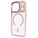 Чохол Crystal Guard with MagSafe для iPhone 17 PRO Pink Sand