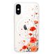 Чохол прозорий Print Flower with MagSafe для iPhone X | XS Autumn Blossom - ash-mobile.com.ua - фото 1