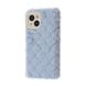 Чехол Fluffy Love Case для iPhone 14 Blue