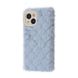 Чохол Fluffy Love Case для iPhone 14 Blue