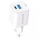 МЗП Proove Pocket GaN Plus 25W (Type-C + USB) White - ash-mobile.com.ua - фото 1