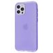 Чохол Crystal color Silicone Case для iPhone 12 PRO MAX Light Purple - ash-mobile.com.ua - фото 1