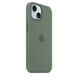 Чехол Silicone Case Full OEM+MagSafe для iPhone 15 Cypress