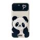 Чохол з закритою камерою для iPhone 7 Plus | 8 Plus Panda Biege