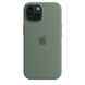Чехол Silicone Case Full OEM+MagSafe для iPhone 15 Cypress