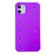 Чохол Crocsі Case + 3шт Jibbitz для iPhone 11 Purple
