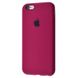 Чехол Silicone Case Full для iPhone 6 | 6s Rose Red купить