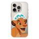 Чохол прозорий Print Lion King with MagSafe для iPhone 16e | 17e Simba Love Blue - ash-mobile.com.ua - фото 1