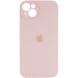 Чехол Silicone Case Full + Camera для iPhone 14 Plus Pink Sand