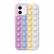 Чехол Pop-It Case для iPhone 11 Light Pink/White