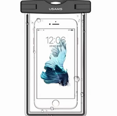 Чохол водонепроникний Usams для мобільного телефону до 5.5" Black (YD001)