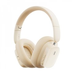 Бездротові навушники Baseus Bowie H1i з шумопоглинанням White