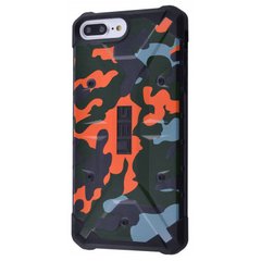 Чохол UAG Pathfinder Сamouflage для iPhone 7 Plus | 8 Plus Green/Orange купити