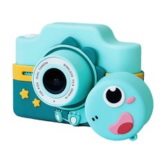 Дитячий фотоаппарат Baby Photo Camera Dinosaur Sea Blue купити