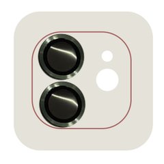 Захисне скло Metal Classic на камеру для iPhone 11 | 12 | 12 MINI Green
