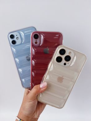 Чохол Silicone Inflatable Case для iPhone 12 PRO MAX Transparent Gray - ash-mobile.com.ua - фото 6