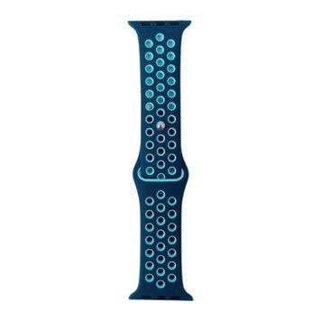 Ремешок Nike Sport Band для Apple Watch 38mm | 40mm | 41mm | 42mm (10 | 11 series) Blue/Sea Blue - ash-mobile.com.ua - фото 1
