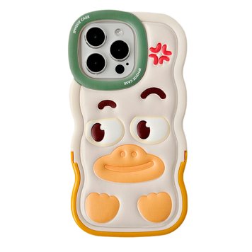 Чехол Волнистый с подставкой для iPhone 13 PRO Duck - ash-mobile.com.ua - фото 1