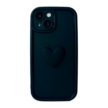 Чохол 3D Coffee Love Case для iPhone 14 Black - ash-mobile.com.ua - фото 1