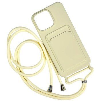 Чохол Colorful Pocket Strap для iPhone 12 | 12 PRO Antique White - ash-mobile.com.ua - фото 1