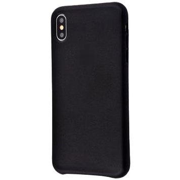 Чохол Leather Case GOOD для iPhone XS MAX Black - ash-mobile.com.ua - фото 1