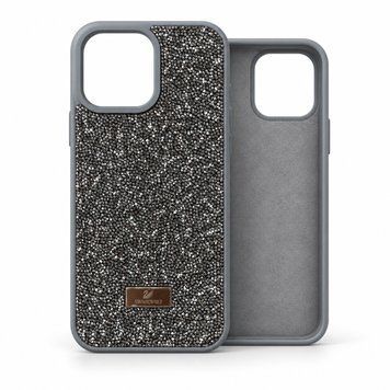 Чохол Swarovski Diamonds для iPhone 15 Grey - ash-mobile.com.ua - фото 1
