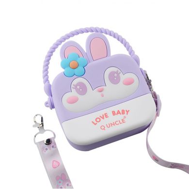 Сумка на плече для дитячого фотоапарату Rabbit 14*14*4 Purple купити
