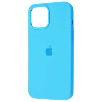 Чехол Silicone Case Full для iPhone 12 MINI Blue купить