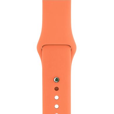 Ремінець Silicone Sport Band для Apple Watch 38mm | 40mm | 41mm Papaya розмір S купити