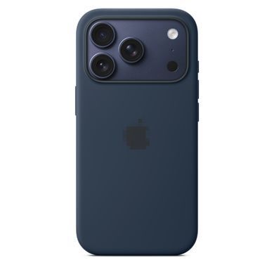Чехол Silicone Case with MagSafe OEM для iPhone 17 PRO Midnight