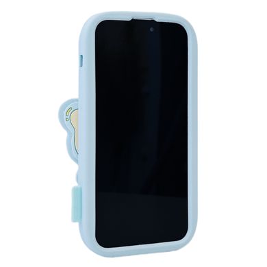 Чехол Greedycat Case для iPhone 15 Blue Butterfly
