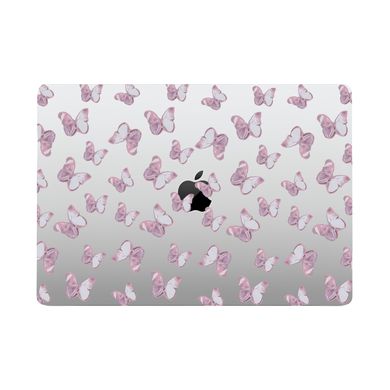 Накладка ASH PRINT для MacBook New Pro 15.4" (2016-2019) Butterfly Pink купити