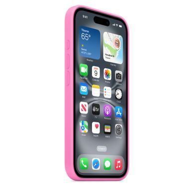 Чехол Silicone Case with MagSafe OEM для iPhone 16 Peony - ash-mobile.com.ua - фото 6