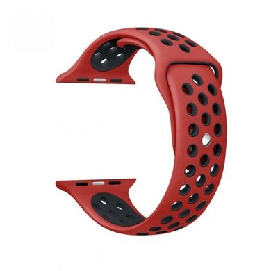 Ремешок Nike Sport Band для Apple Watch 42mm | 44mm | 45mm | 49mm Red/Black купить