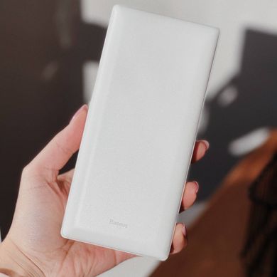 Портативная Батарея Baseus Mini JA 3A 30000mAh White - ash-mobile.com.ua - фото 4