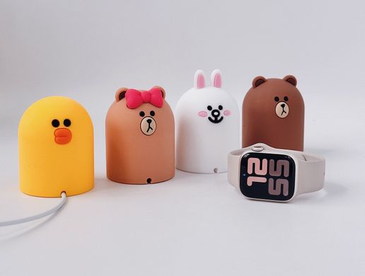 Подставка Line Friends для зарядки Apple Watch Bear - ash-mobile.com.ua - фото 9