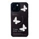 Чехол Ribbed Case для iPhone 14 Butterfly Time Black