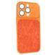 Чохол AITO PU-Leather Leopard Case для iPhone 16 PRO MAX Starry Orange - ash-mobile.com.ua - фото 1