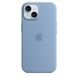 Чохол Silicone Case Full OEM+MagSafe для iPhone 15 Winter Blue