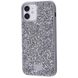 Чехол Bling World Grainy Diamonds для iPhone 12 MINI Silver