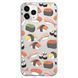 Чохол прозорий Print FOOD для iPhone 11 PRO MAX Sushi - ash-mobile.com.ua - фото 1