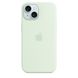 Чехол Silicone Case Full OEM для iPhone 15 Plus Soft Mint