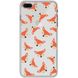 Чохол прозорий Print Animals для iPhone 7 Plus | 8 Plus Fox купити