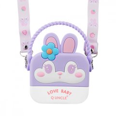 Сумка на плече для дитячого фотоапарату Rabbit 14*14*4 Purple купити